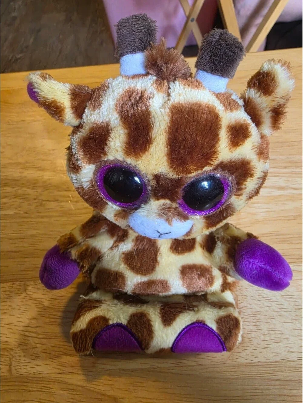 TY Beanie Boos Peek-A-Boo Jesse Giraffe Phone Holder Stuffed Animal